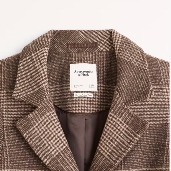 Abercrombie & Fitch Wool-Blend Coat - Picture 5 of 6